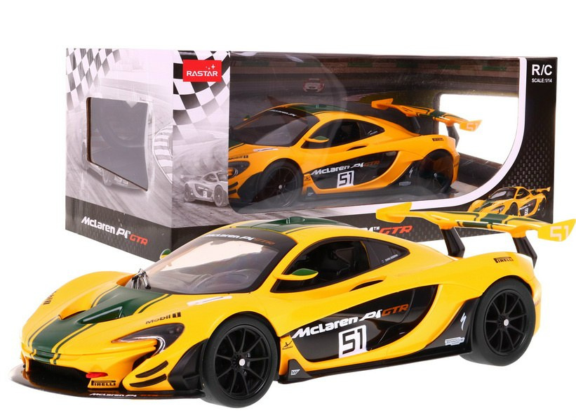 R/C mänguauto McLaren P1 GTR 2.4 G 1:14 RASTAR