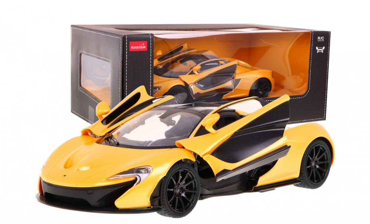 R/C mänguauto McLaren P1 GTR kollane 1:14 RASTAR