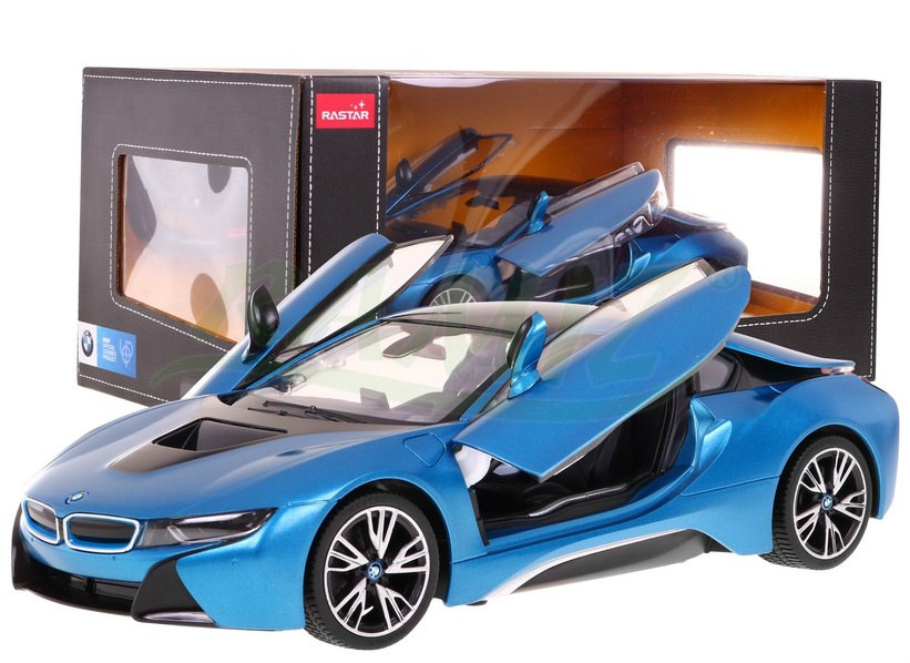 R/C mänguauto BMW i8 sinine 1:14 RASTAR