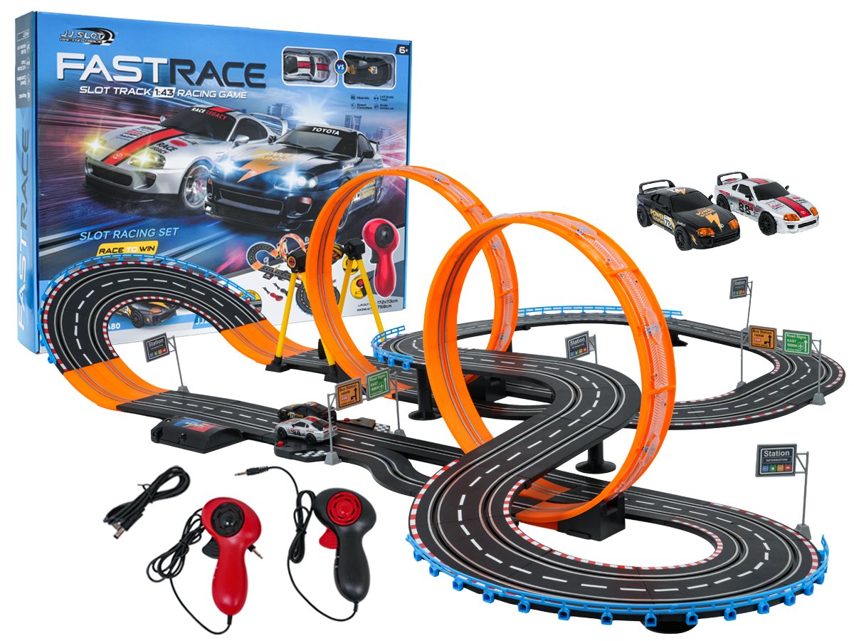 R/C TOYOTA võidusõidurada 1:43 - 172x113 cm