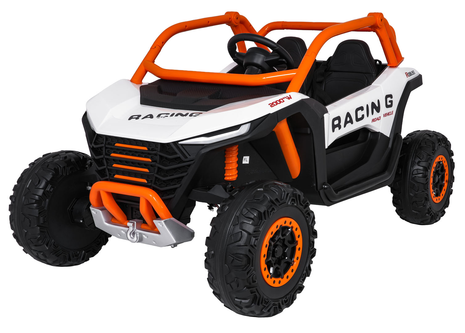 RACING Road 2000 White Vehicle