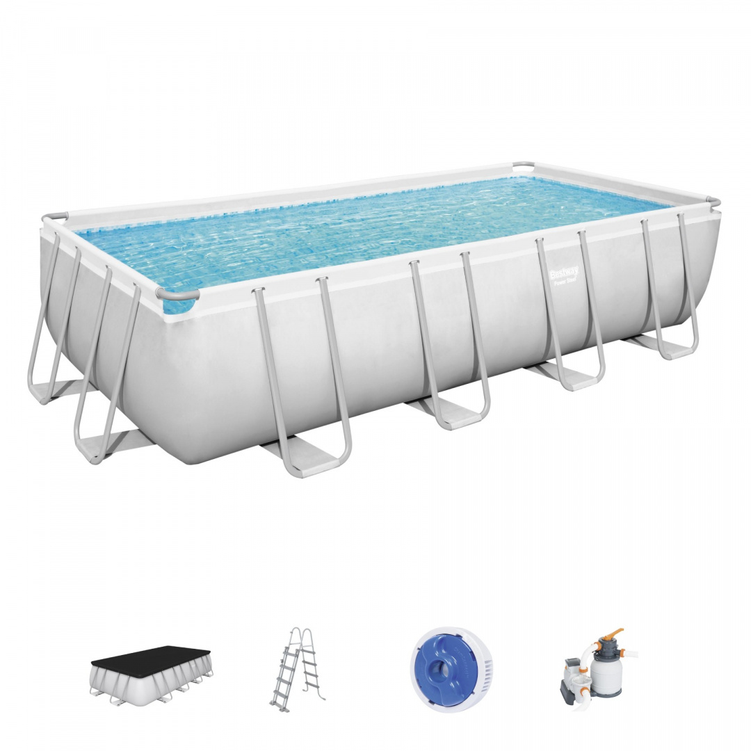 Raamiga ujumisbassein 18FT 549x274x122cm POWERSteel BESTWAY