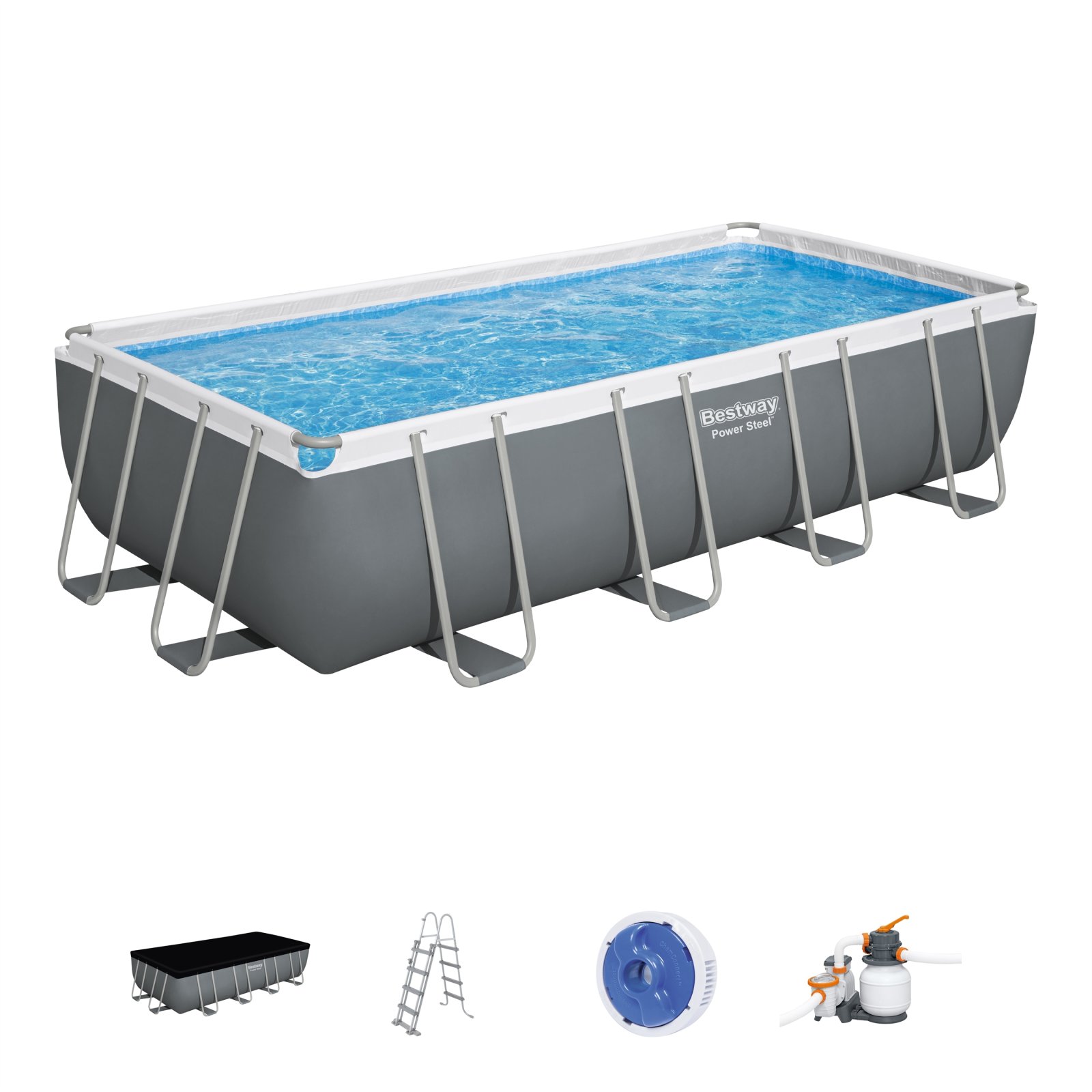 Raamiga ujumisbassein 18FT 549x274x122cm POWERSteel BESTWAY