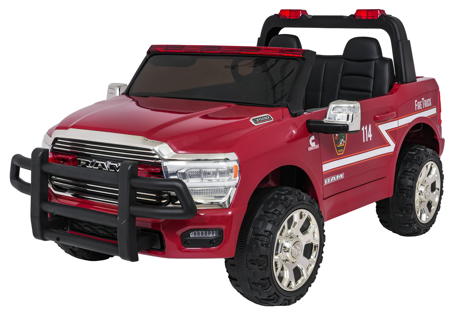 RAM 3500 tuletõrje sõiduk punane