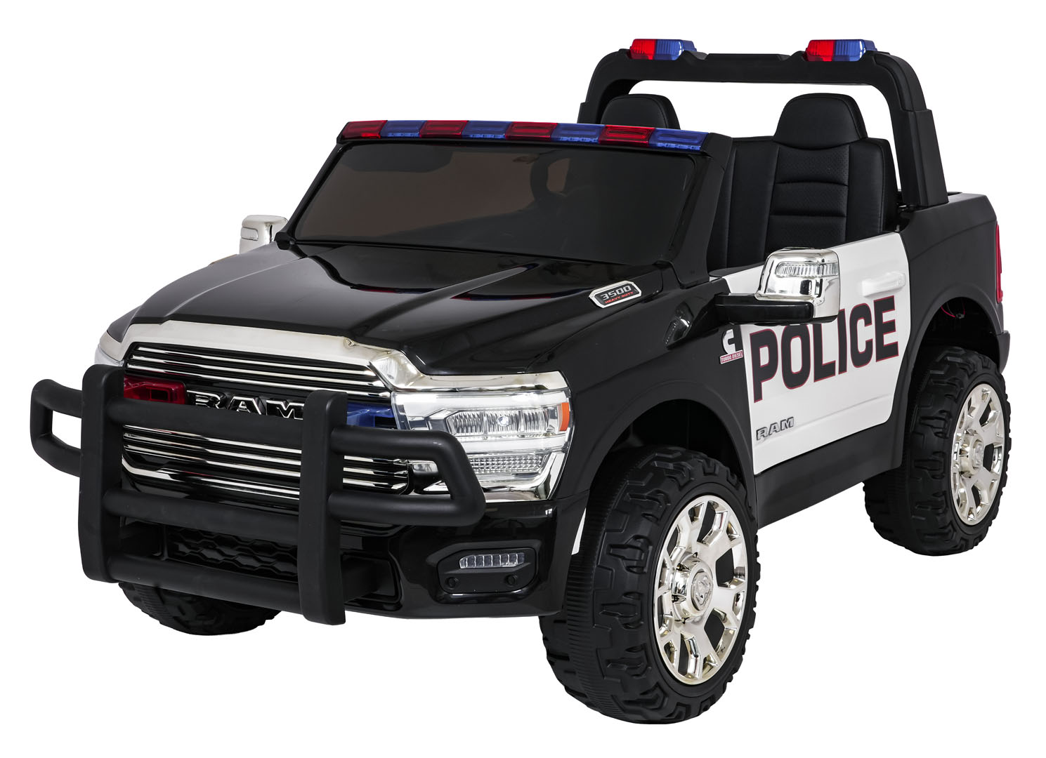 RAM 3500 Police musta ajoneuvo