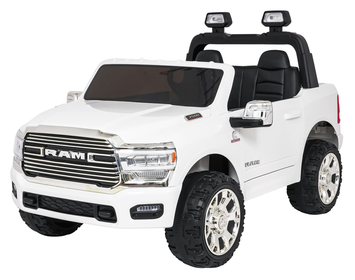 RAM 3500 valkoinen ajoneuvo