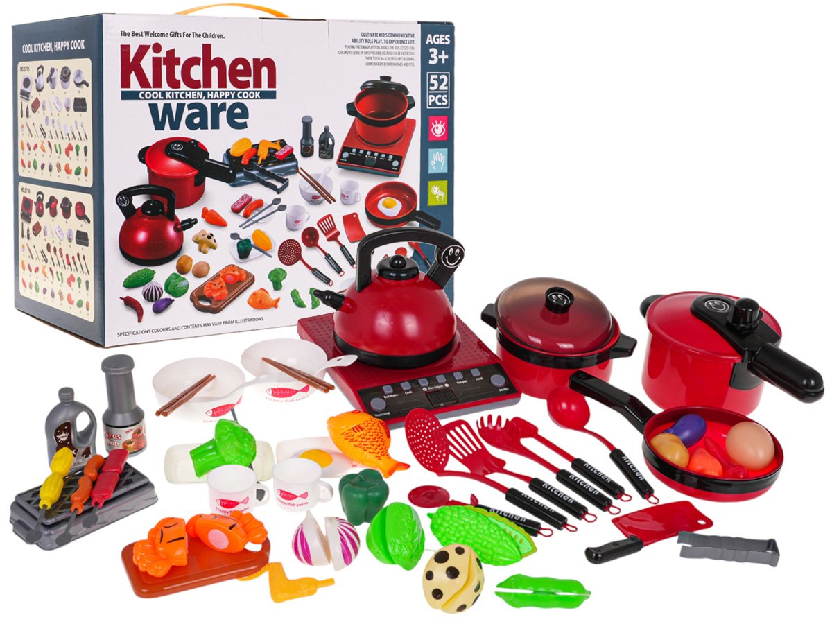 Red Cookware Set + Accessories