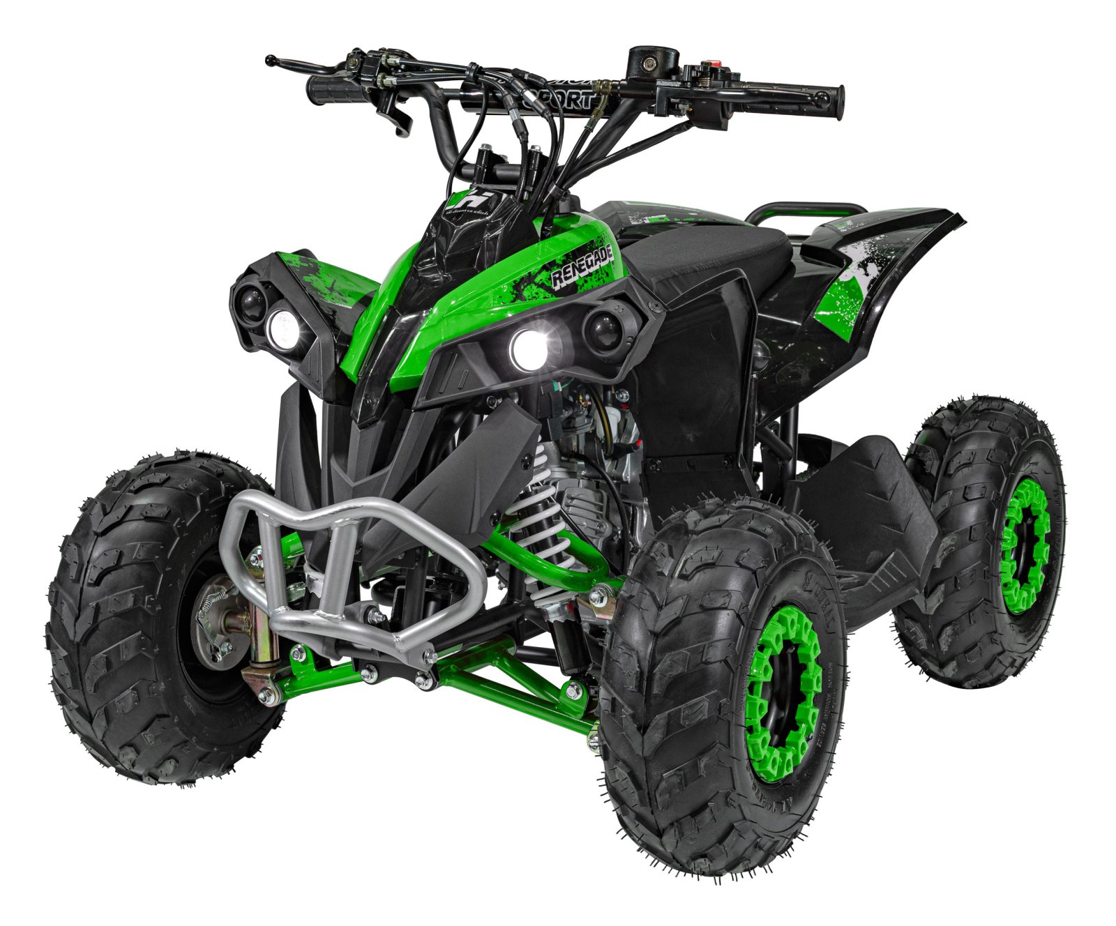 RENEGADE 110CC bensiinimootoriga sõiduk, roheline