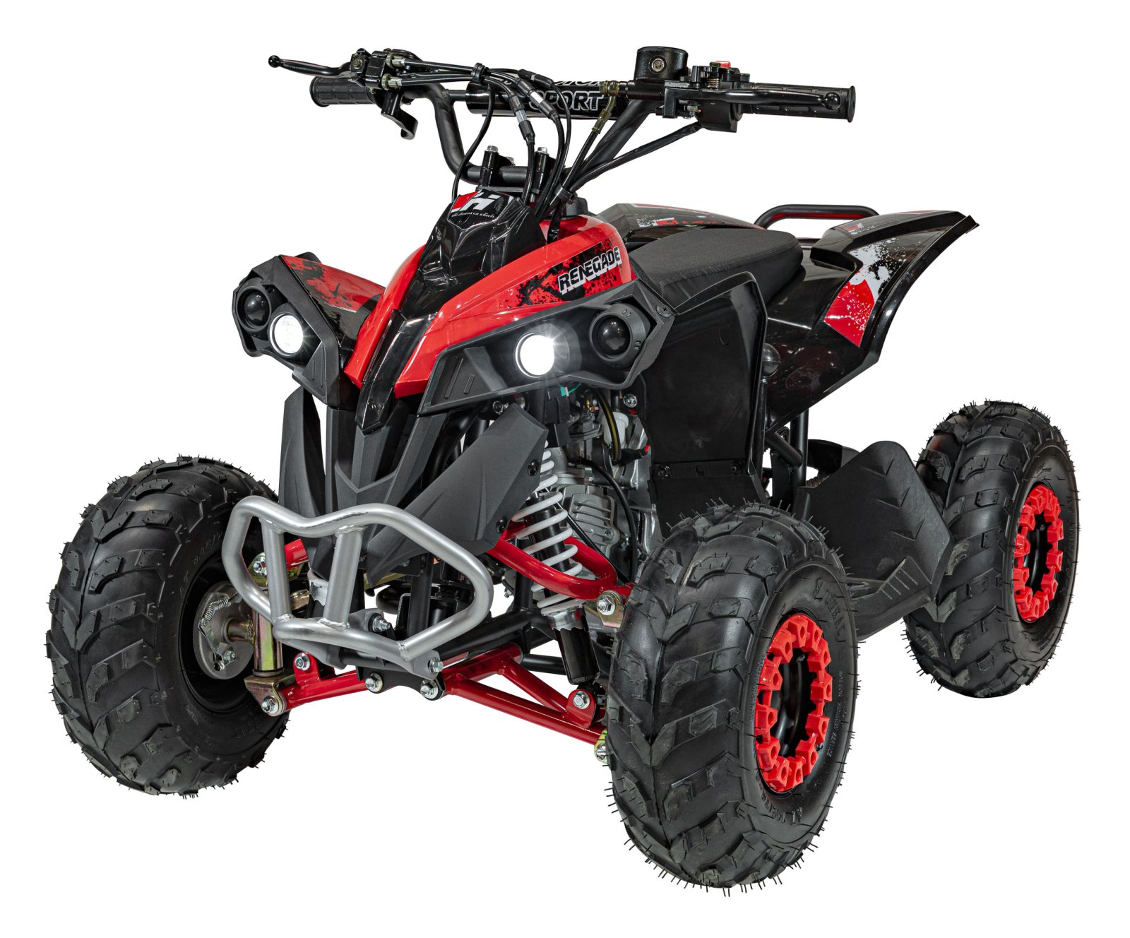 RENEGADE 110CC bensiinimootoriga sõiduk, punane