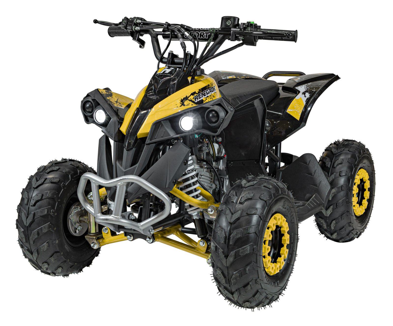 RENEGADE 110CC bensiinimootoriga sõiduk, kollane