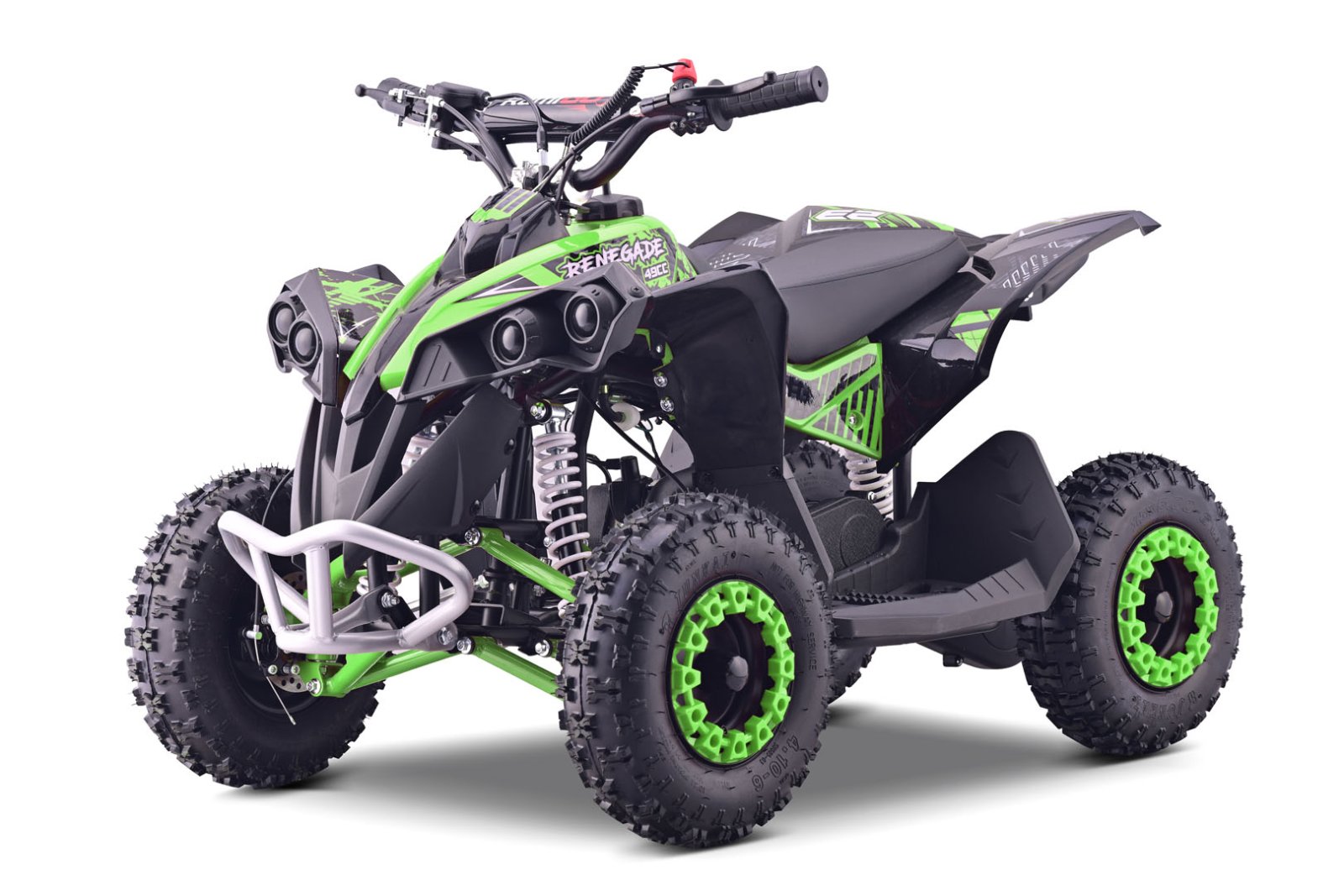 RENEGADE 49CC bensiinimootoriga sõiduk, roheline