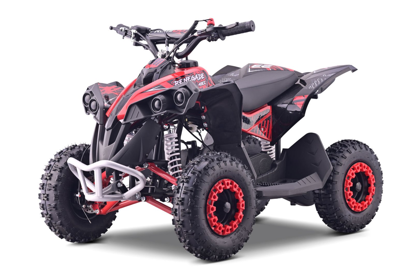 RENEGADE 49CC bensiinimootoriga sõiduk, punane