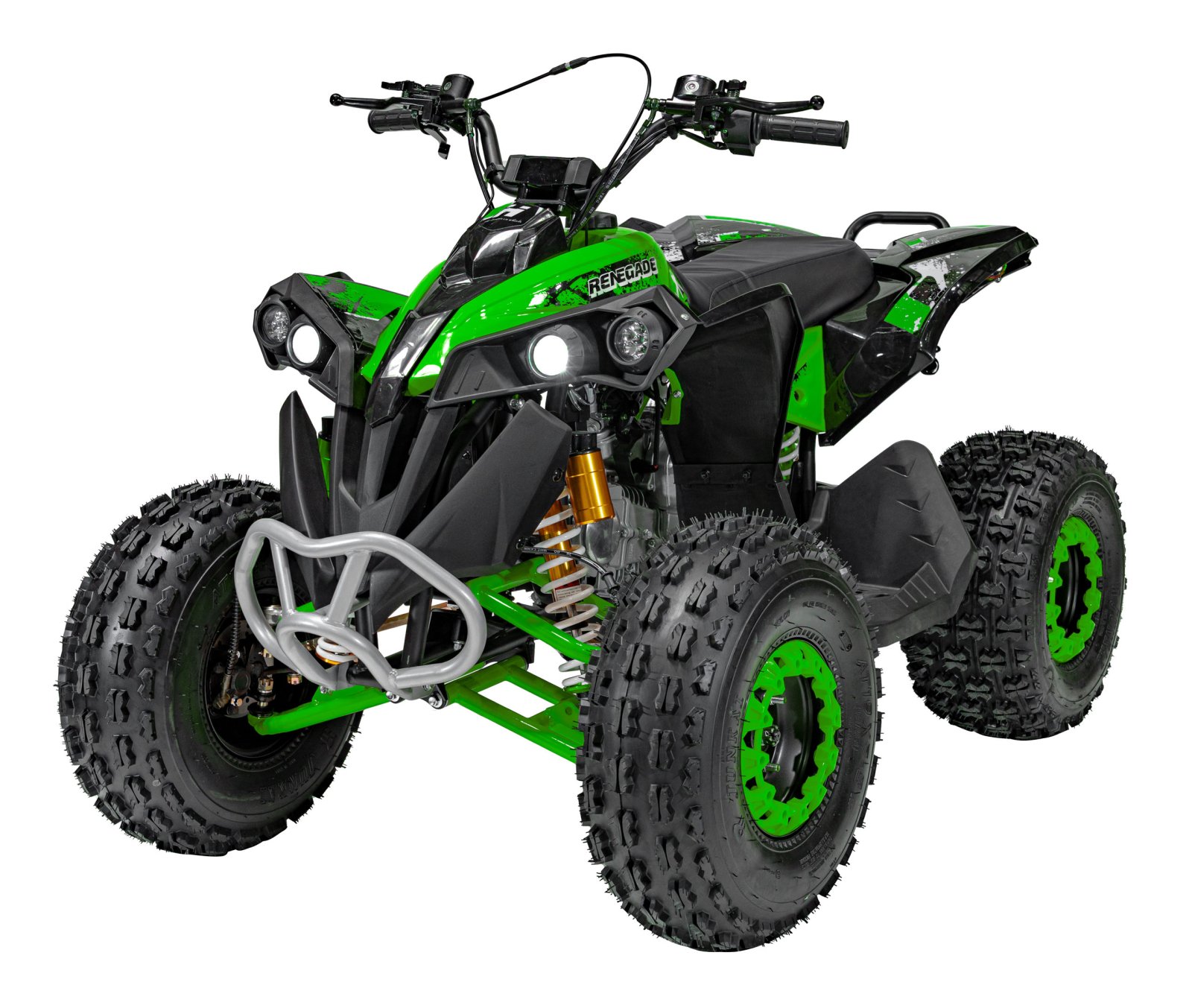 RENEGADE HIPERFECT 125CC bensiinimootoriga sõiduk, roheline