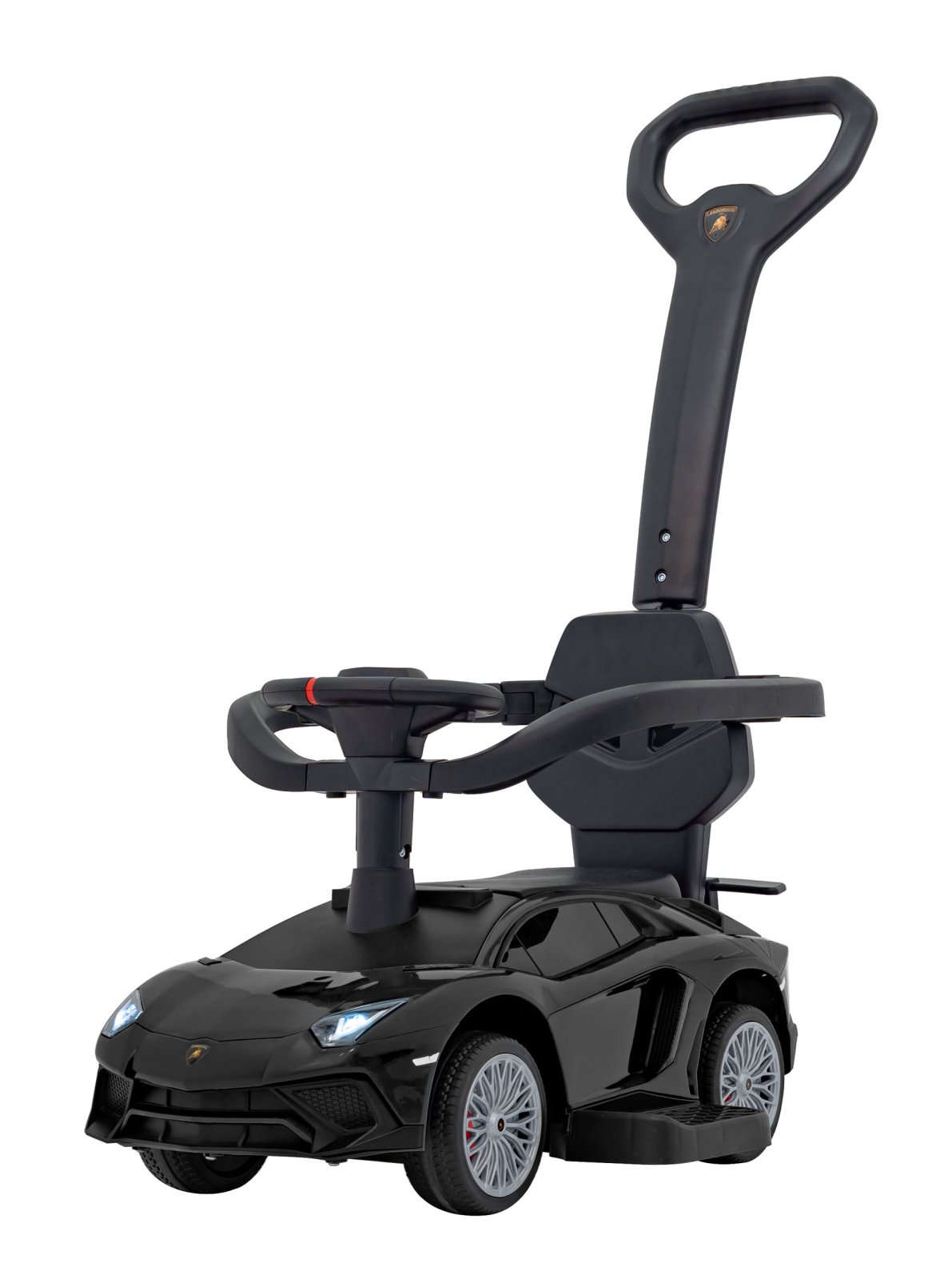 Pealeistutav lükatav sõiduk Lamborghini Aventador SV Must