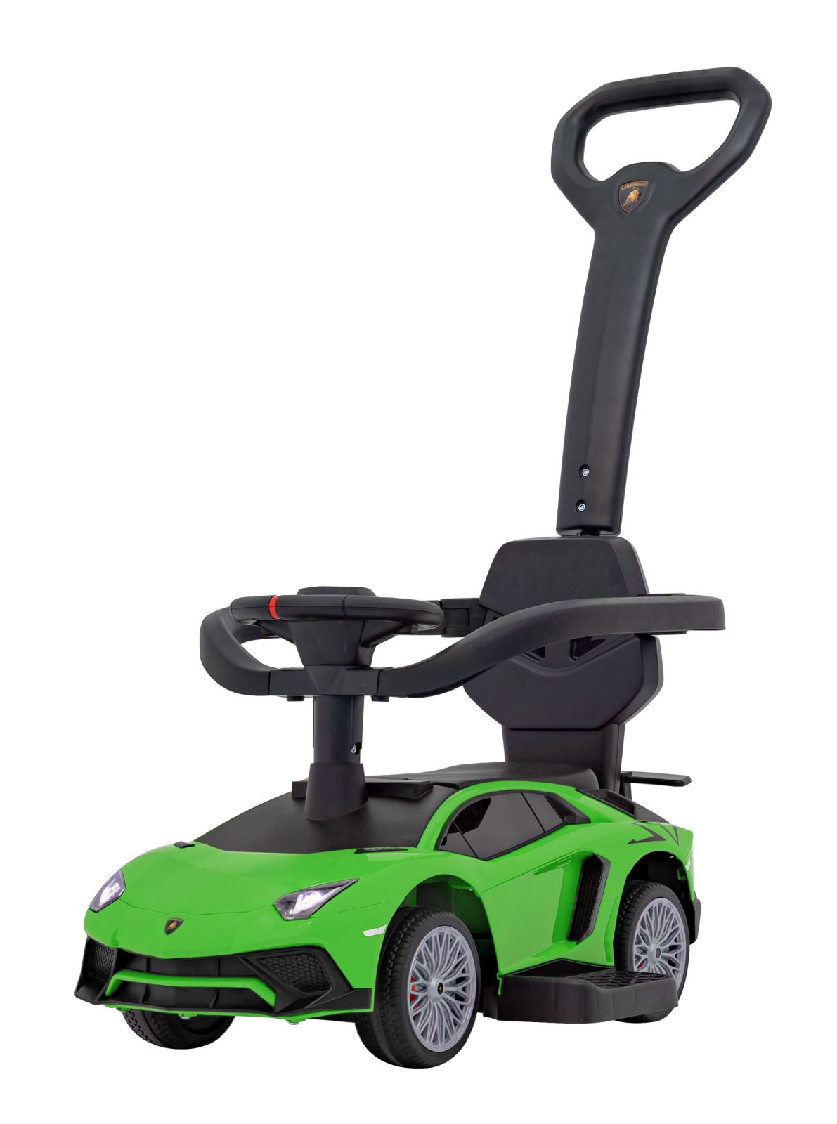 Pealeistutav lükatav sõiduk Lamborghini Aventador SV Roheline