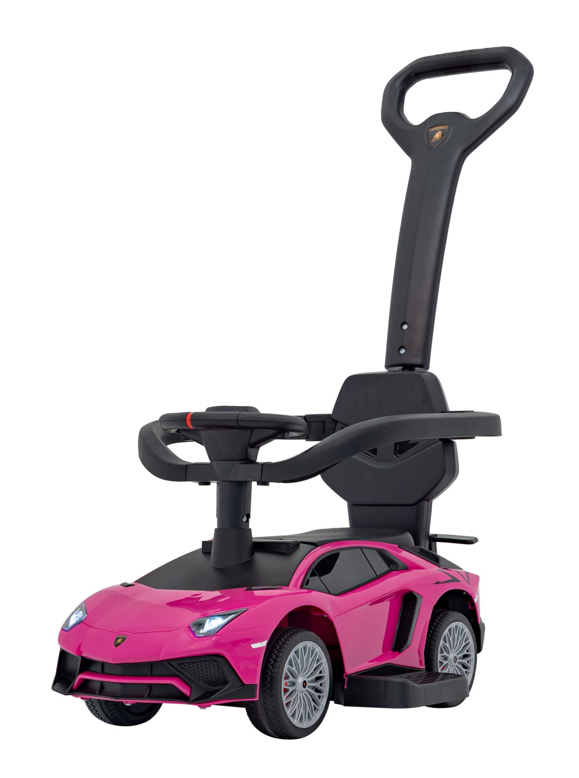 Pealeistutav lükatav sõiduk Lamborghini Aventador SV Roosa