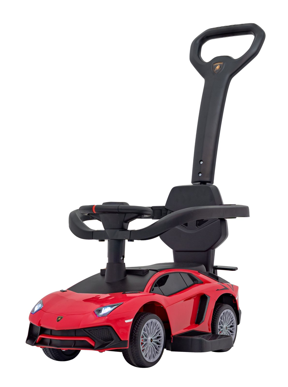 Pealeistutav lükatav sõiduk Lamborghini Aventador SV Punane