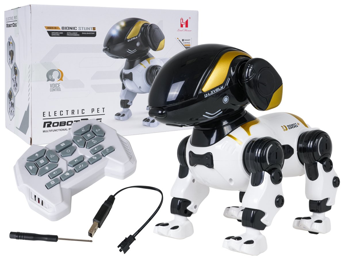 Robotkoer BUNNY R/C valge