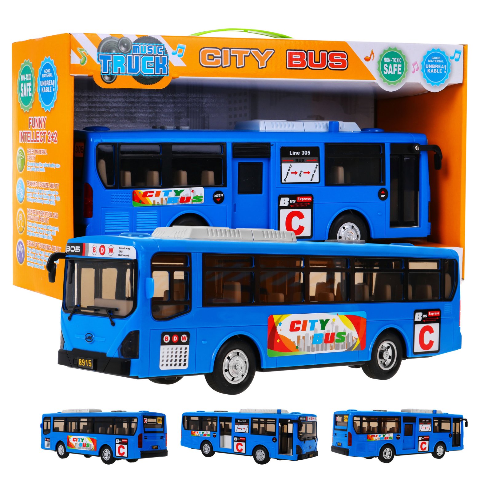 Koolibuss sinine