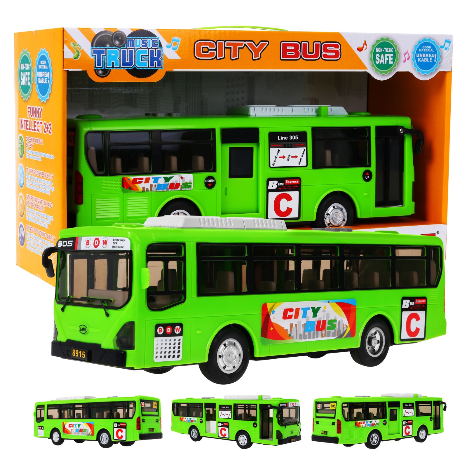 Koolibuss roheline