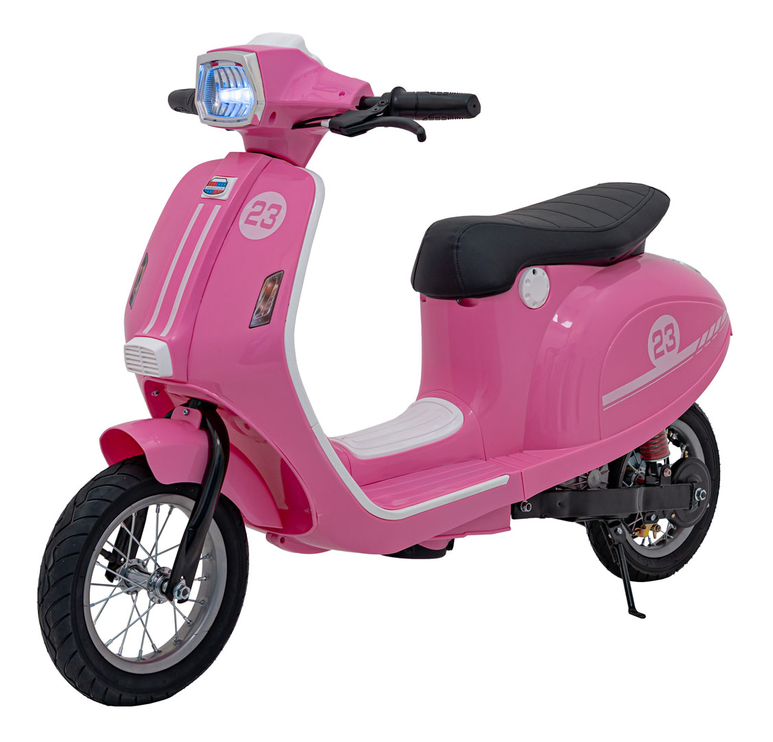 Scooter Retro sõiduk 23 roosa