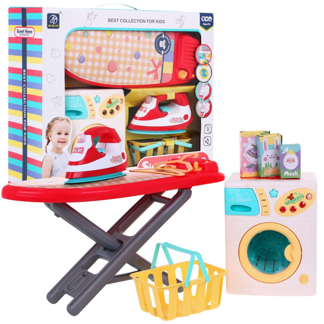Set A Huge Washing Machine, Iron Board