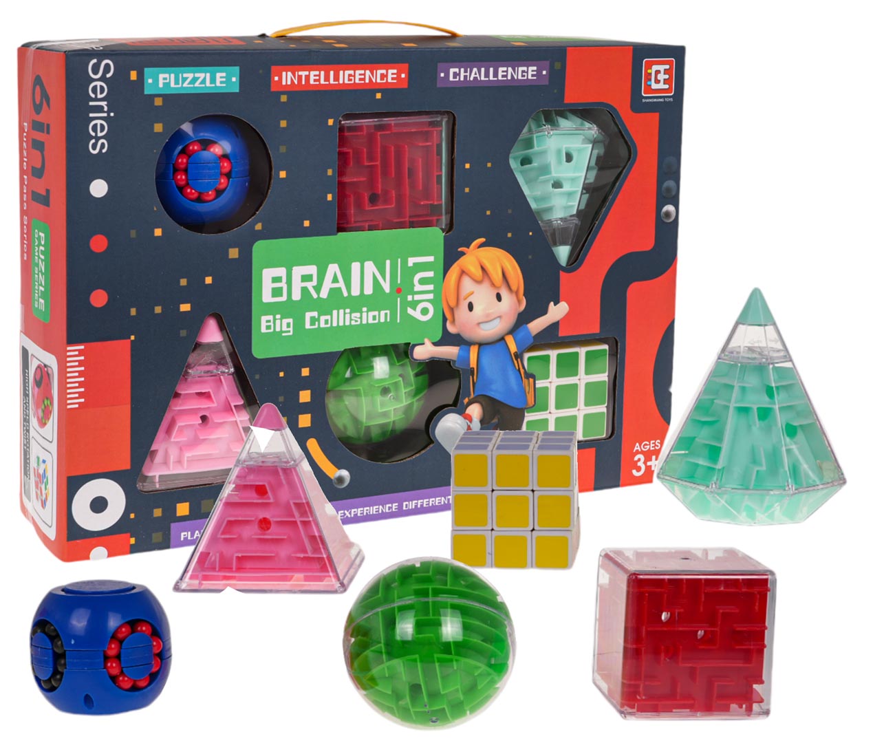 Set of 6 Logic/Arcade Games