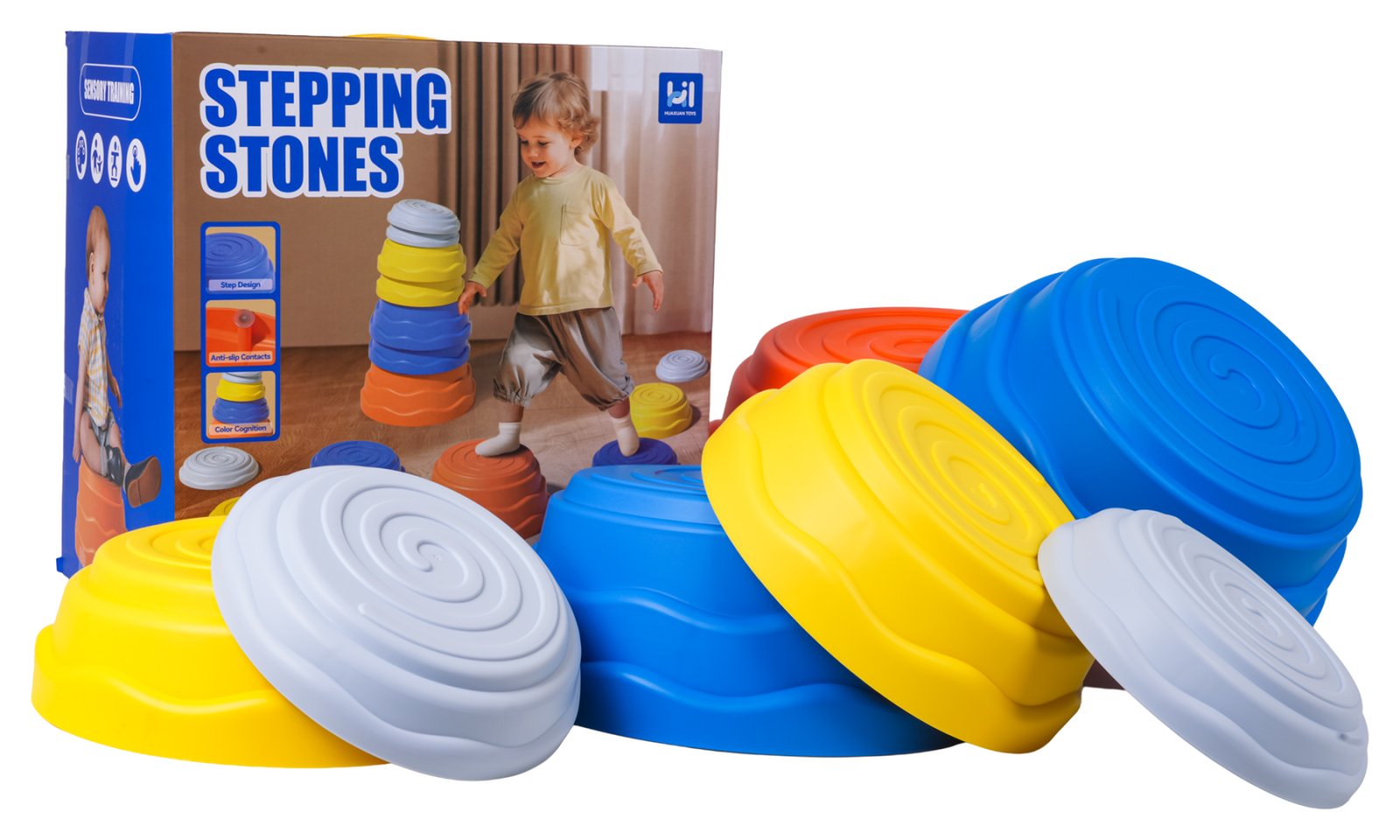 Värviliste sensoorsete platvormide komplekt