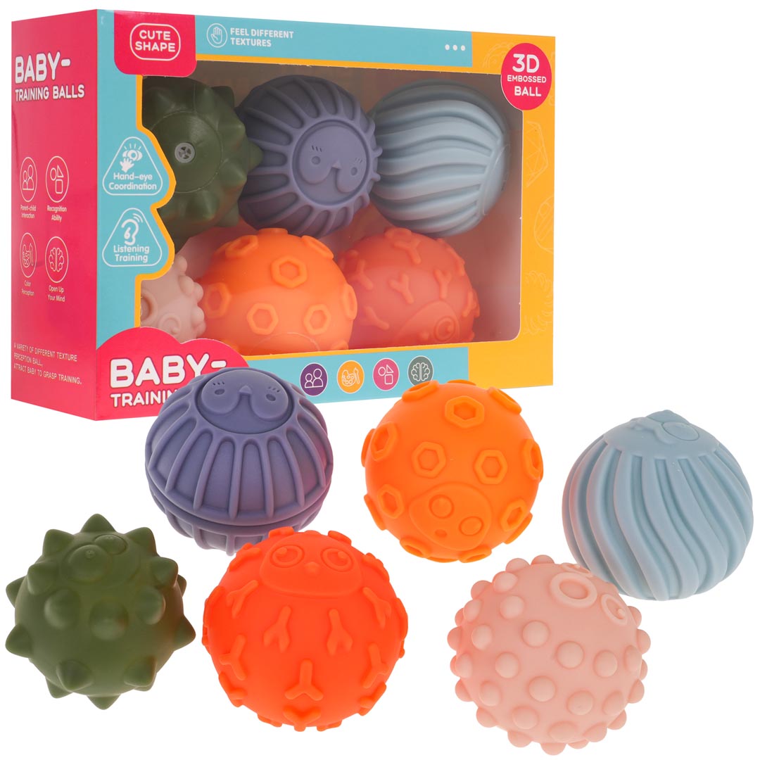 Sensoorsete pallide komplekt 6 tk.