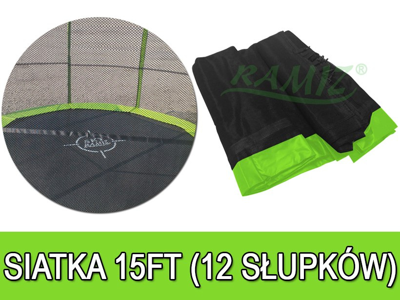 Batuudi turvavõrk 15FT, roheline