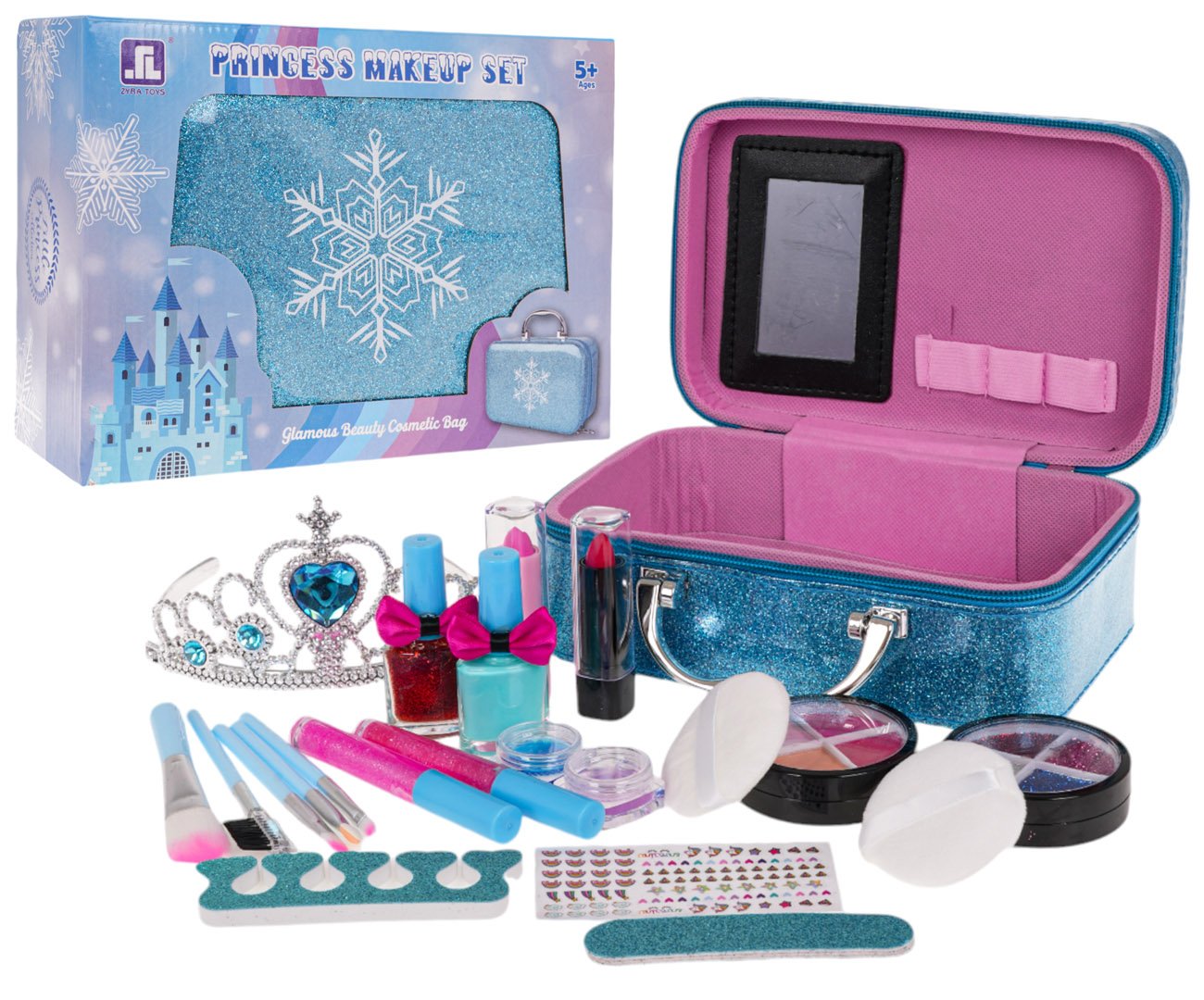 Snow Princess Makeup Set with Suitcase