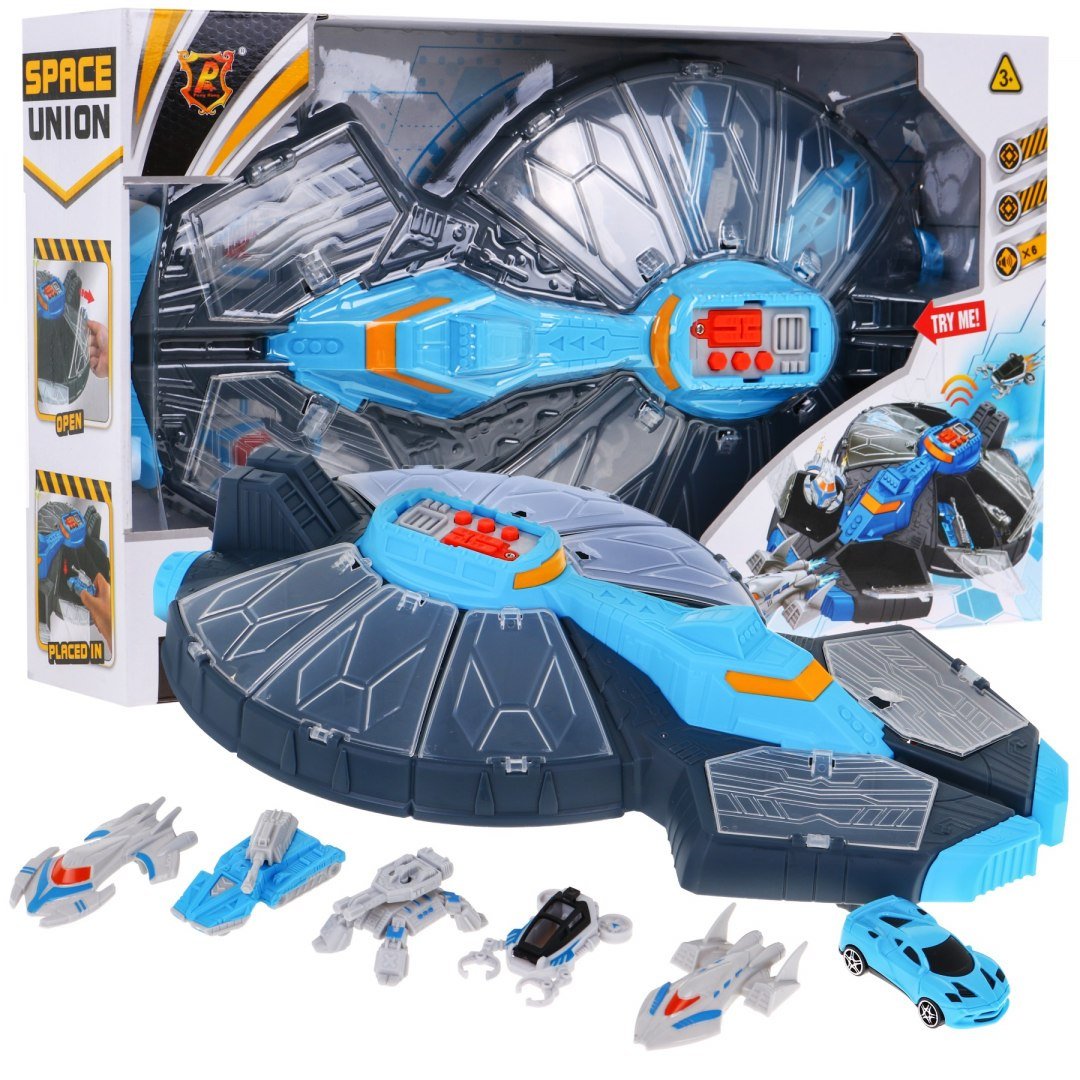Spaceship Schowek on Springs