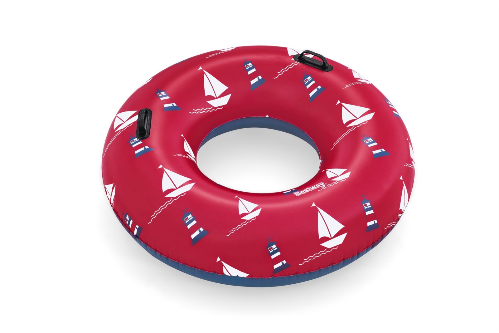 Ujumisrõngas 119cm punane BESTWAY