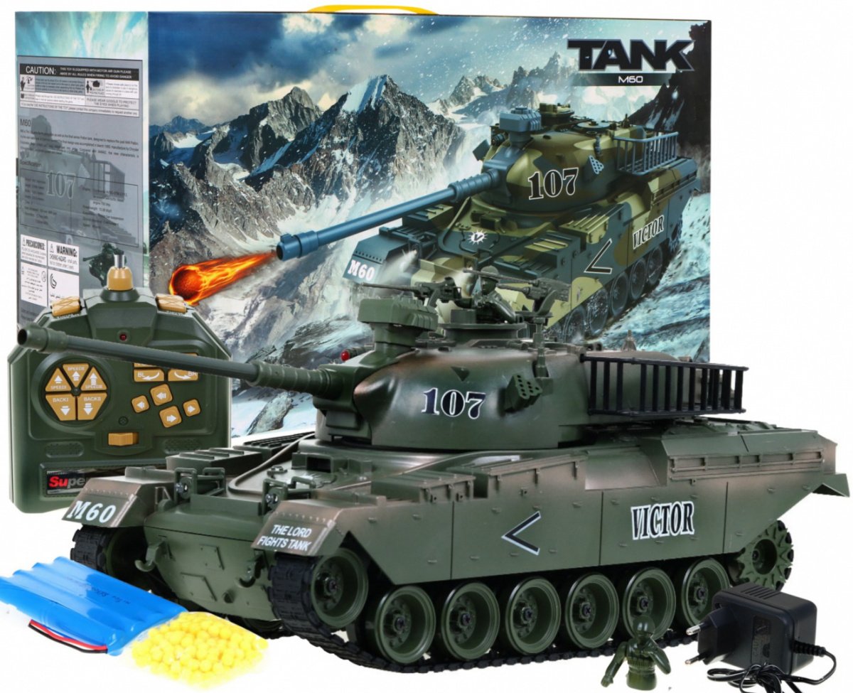Tank M-60 roheline 1 18