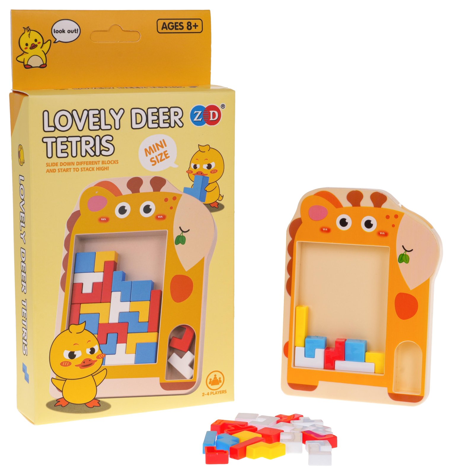 Tetris Giraffe Puzzle Game
