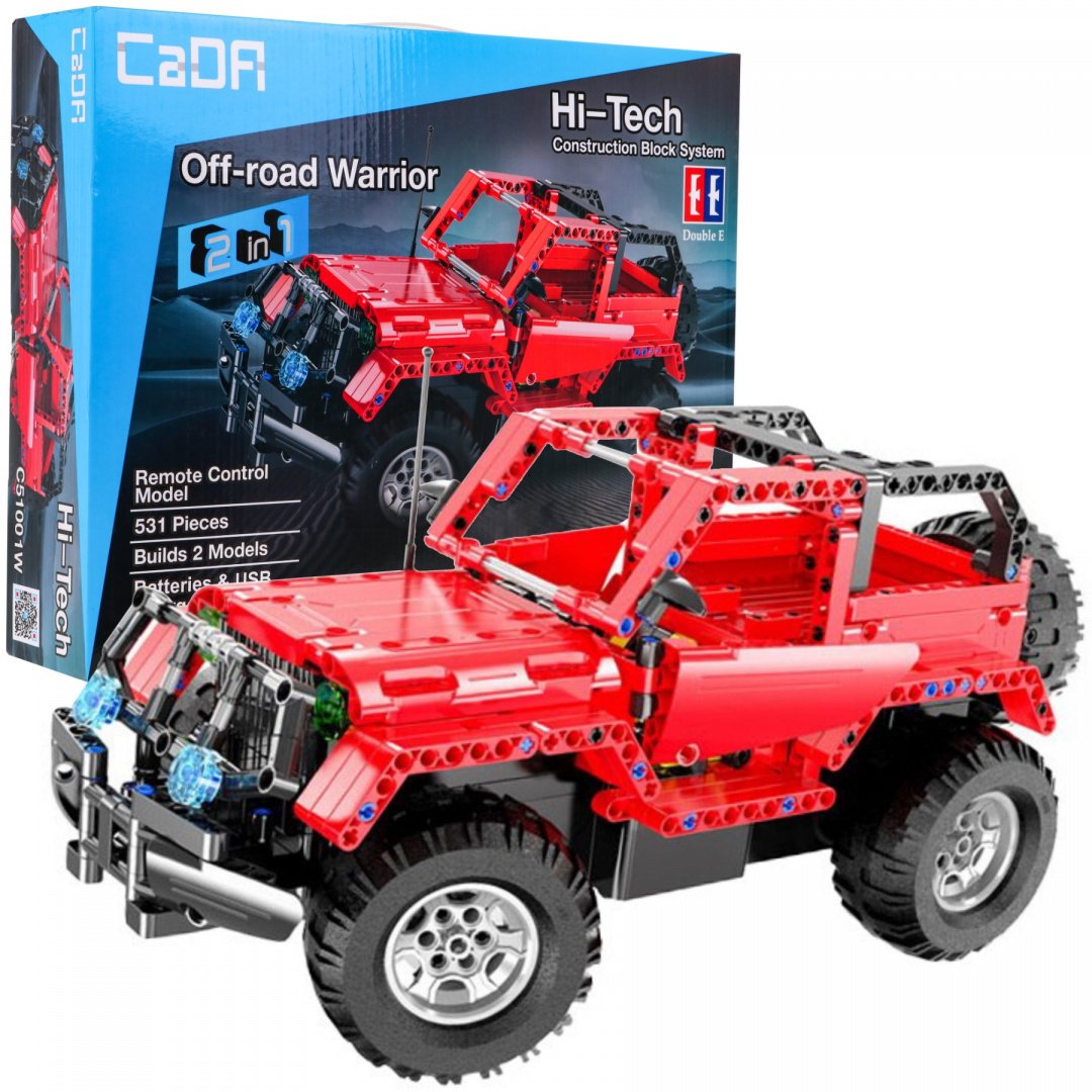 R/C-maastoauto palikat punainen EE