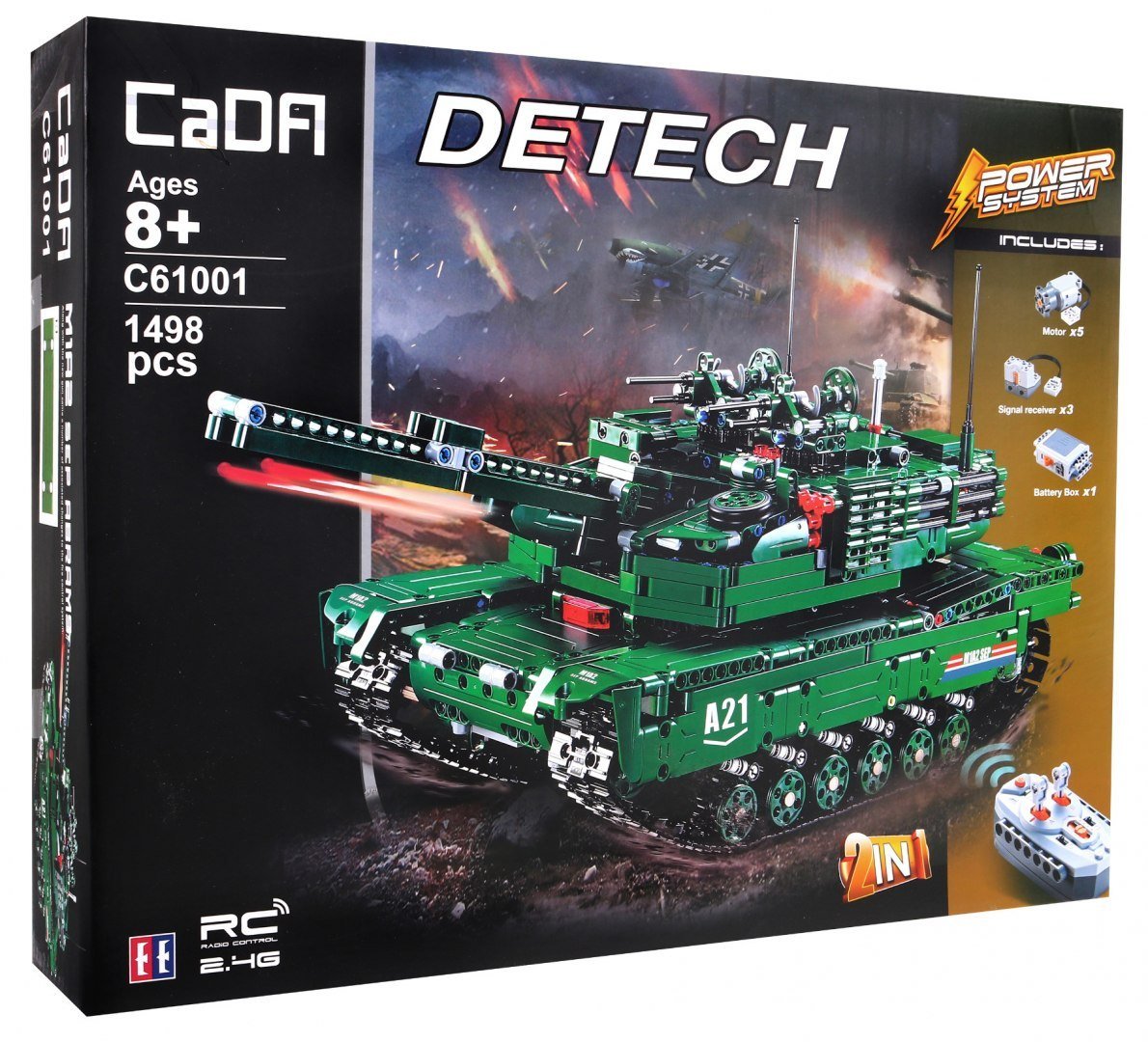 Klotsid R/C Tank 1498 EE