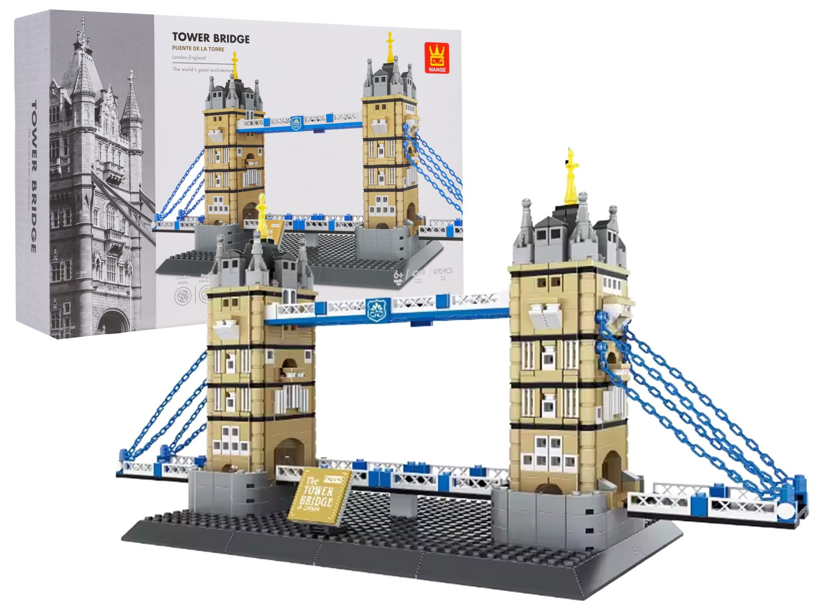 Tower Bridge hoonete sarja komplekt 969 tk