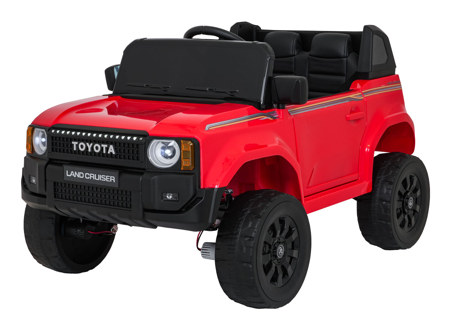 Toyota Land Cruiser PRADO punainen ajoneuvo
