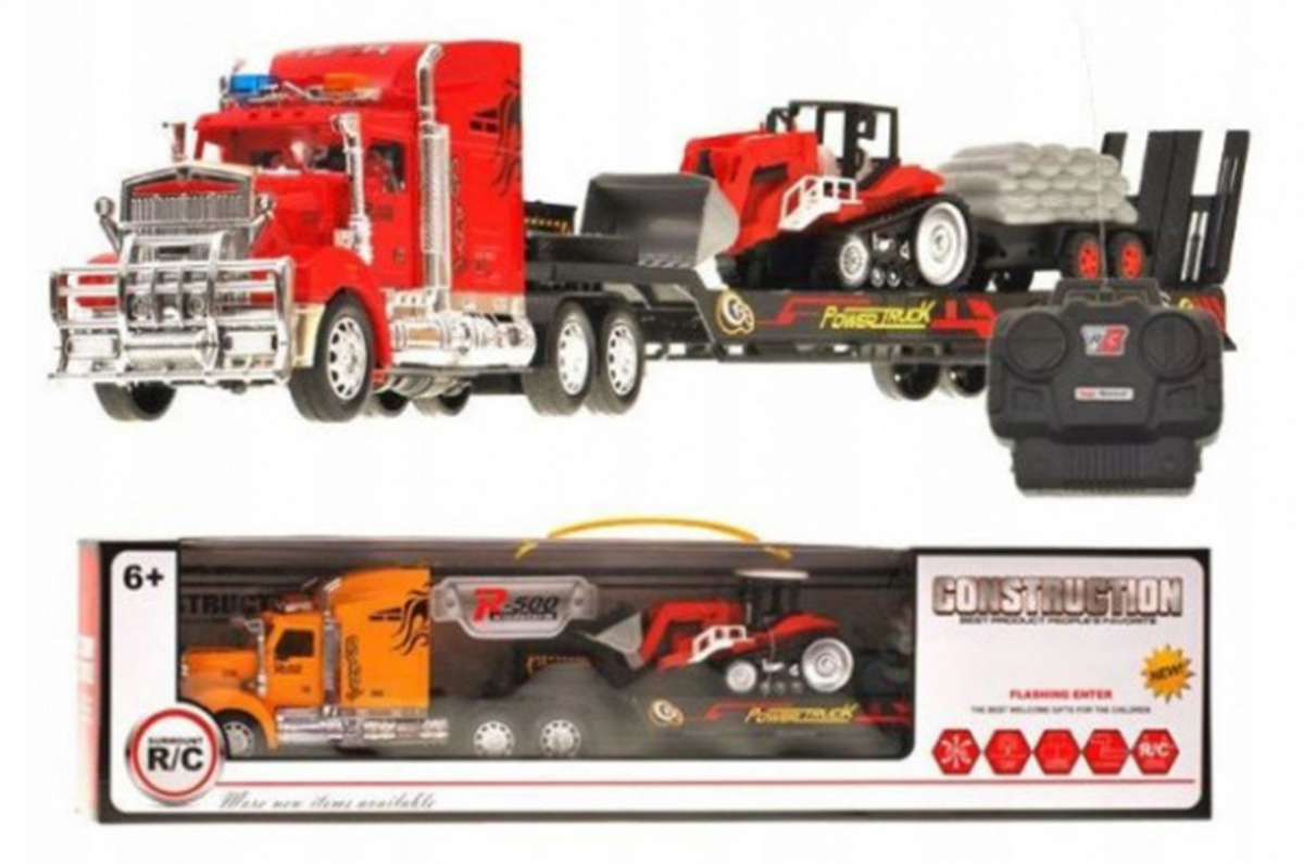 Traktor R/C + poolhaagis