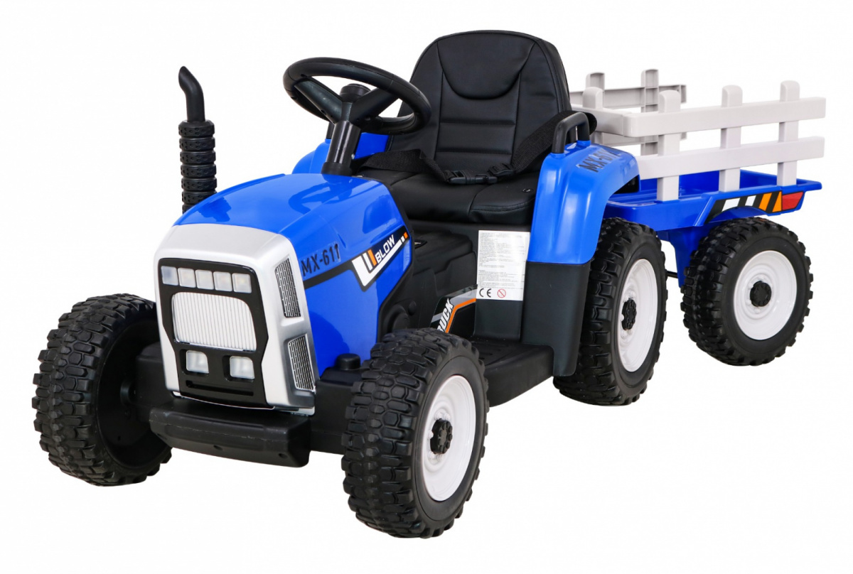 Traktor haagisega BLOW Sinine