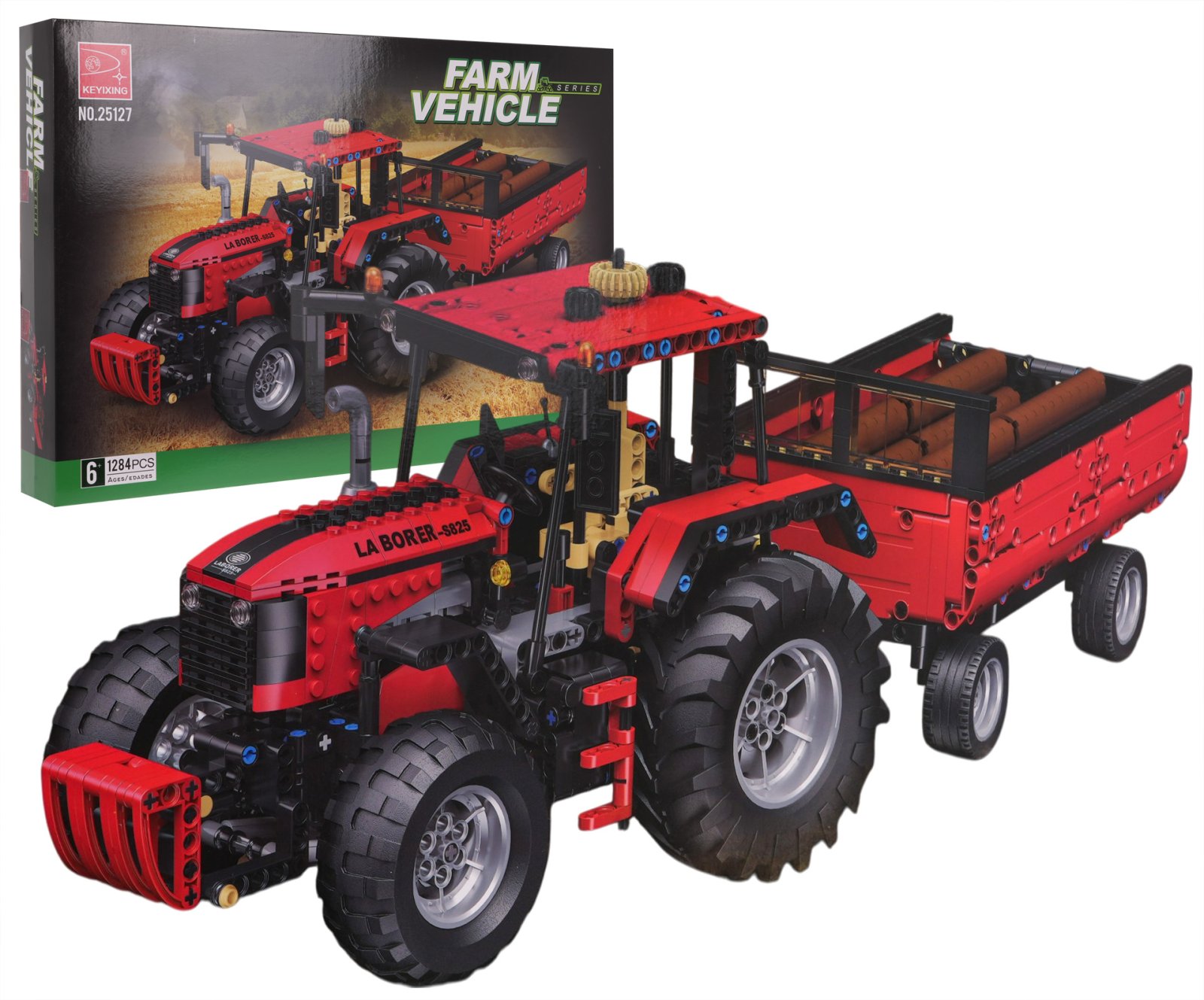Traktor haagisega komplekt 1284 tk.