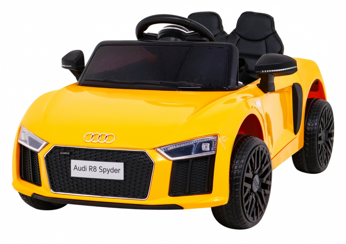 Sõiduk Audi R8 kollane
