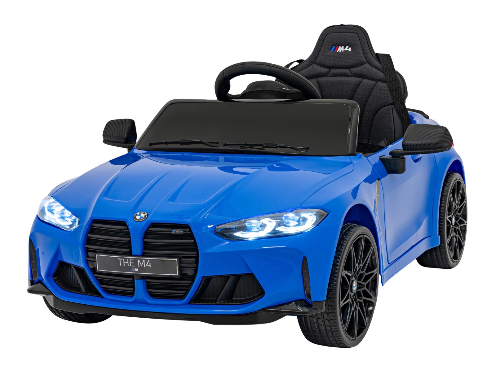 Ajoneuvo BMW M4 sininen