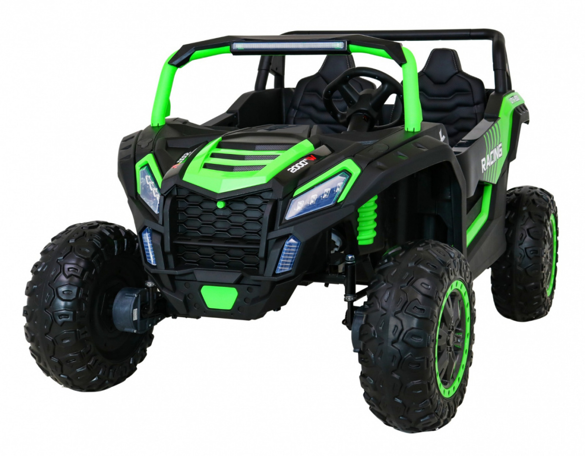 Ajoneuvo Buggy ATV Racing 4x4 vihreä