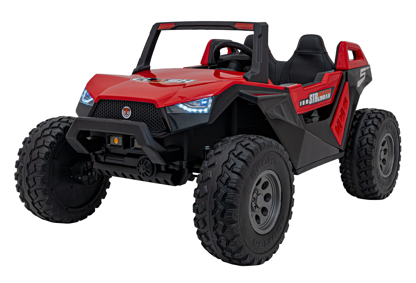 Ajoneuvo Buggy Clash STRONG 4x4 punainen