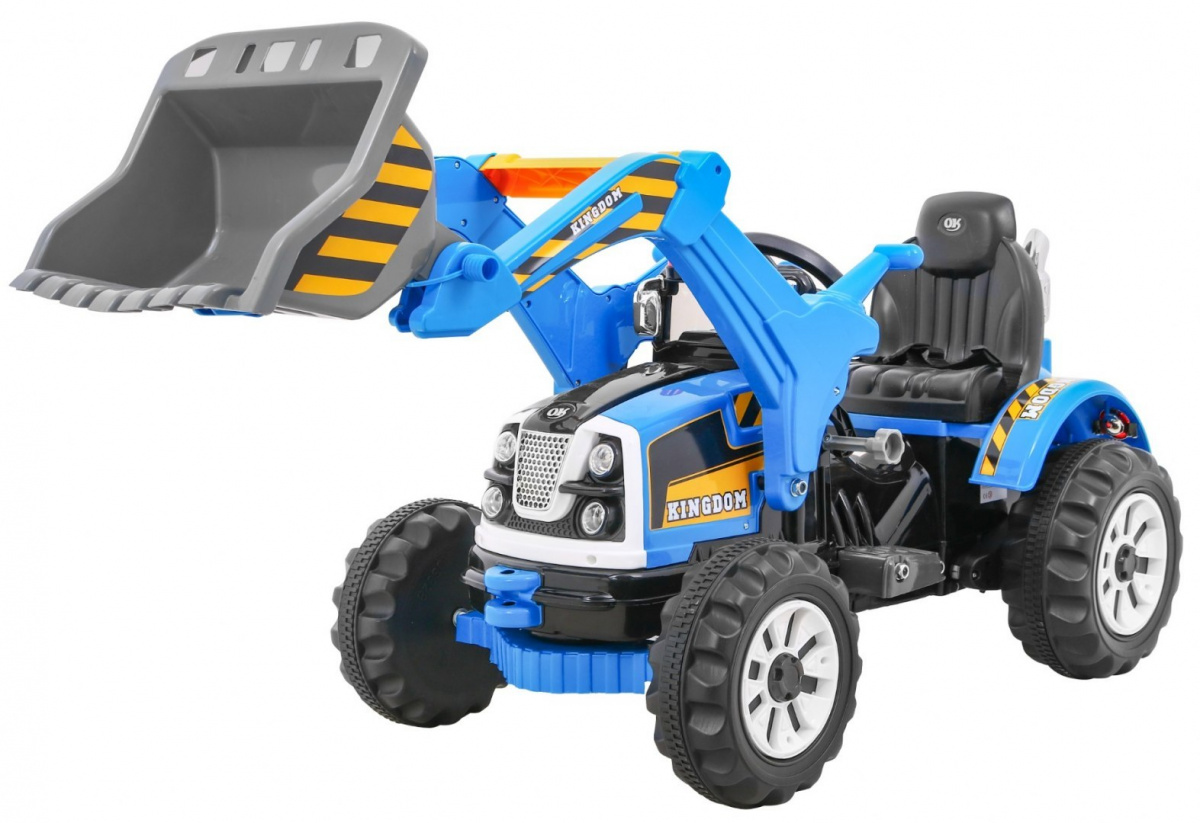 Sõiduk Ekskavaatortraktor Sinine