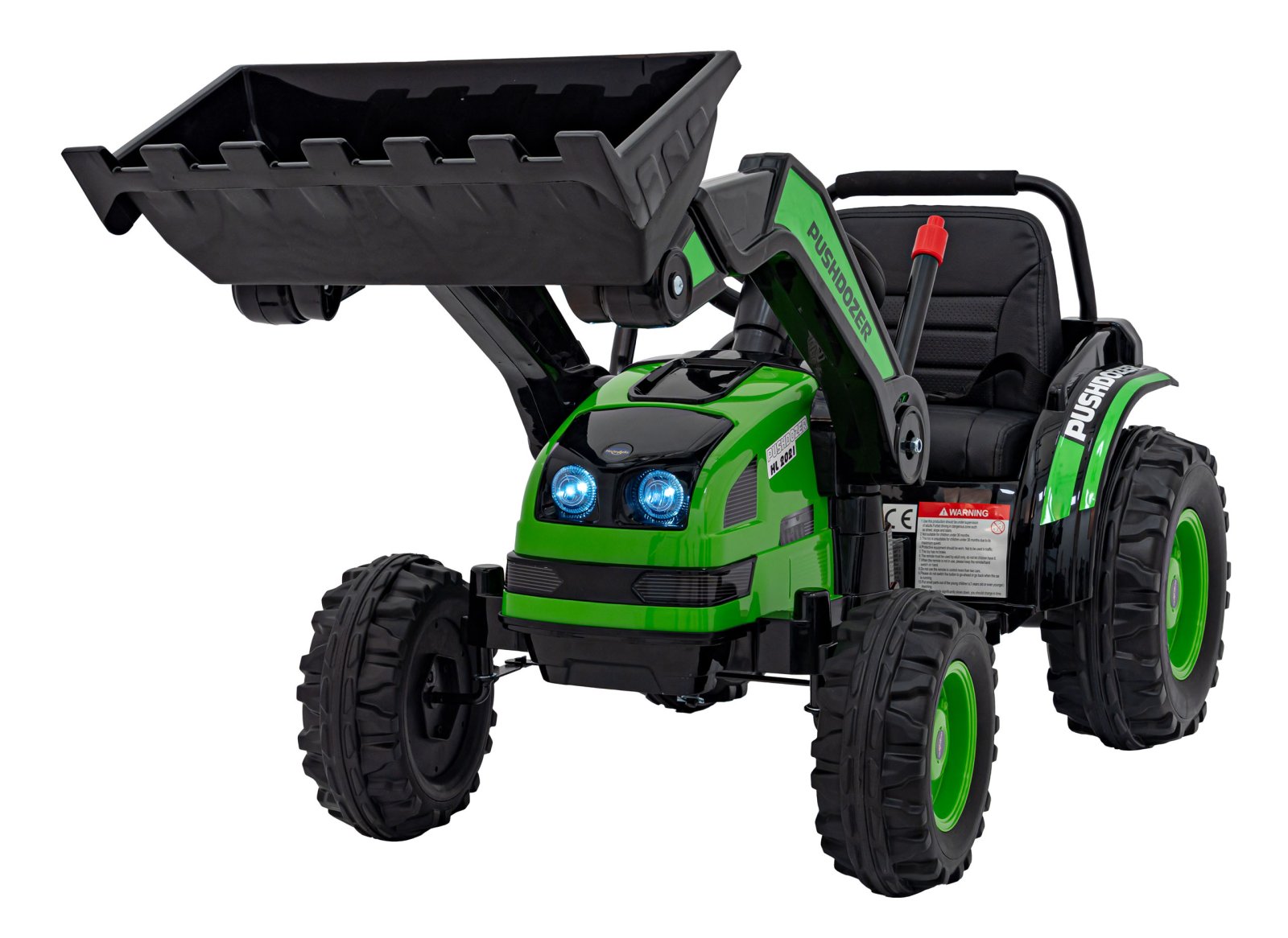 Sõiduk Ekskavaatortraktor Roheline