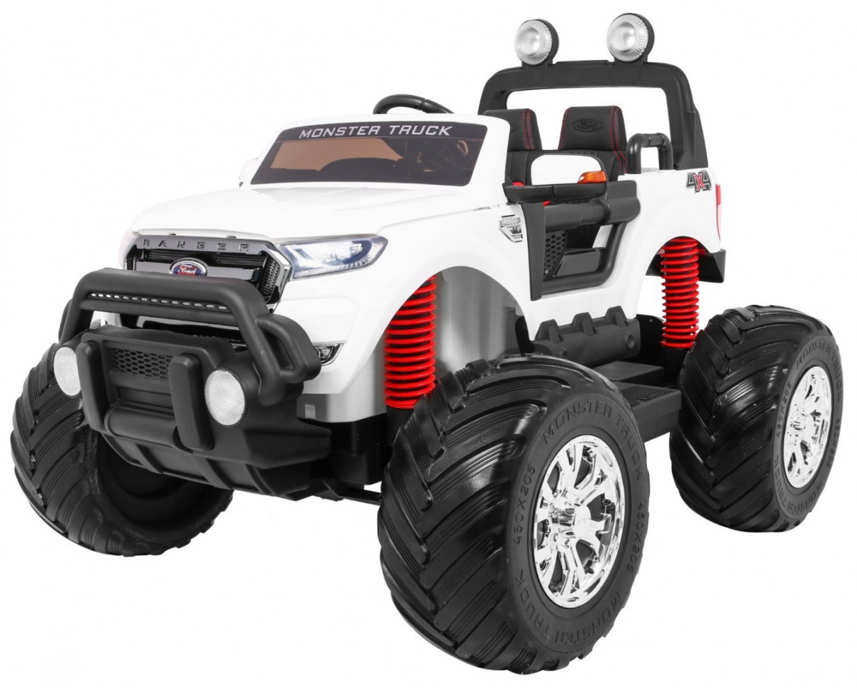 Ajoneuvo Ford Ranger MONSTER 4 x 4 valkoinen