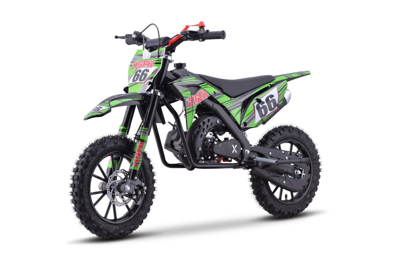 Sõiduk sisepõlemismootoriga 49CC TIGER roheline